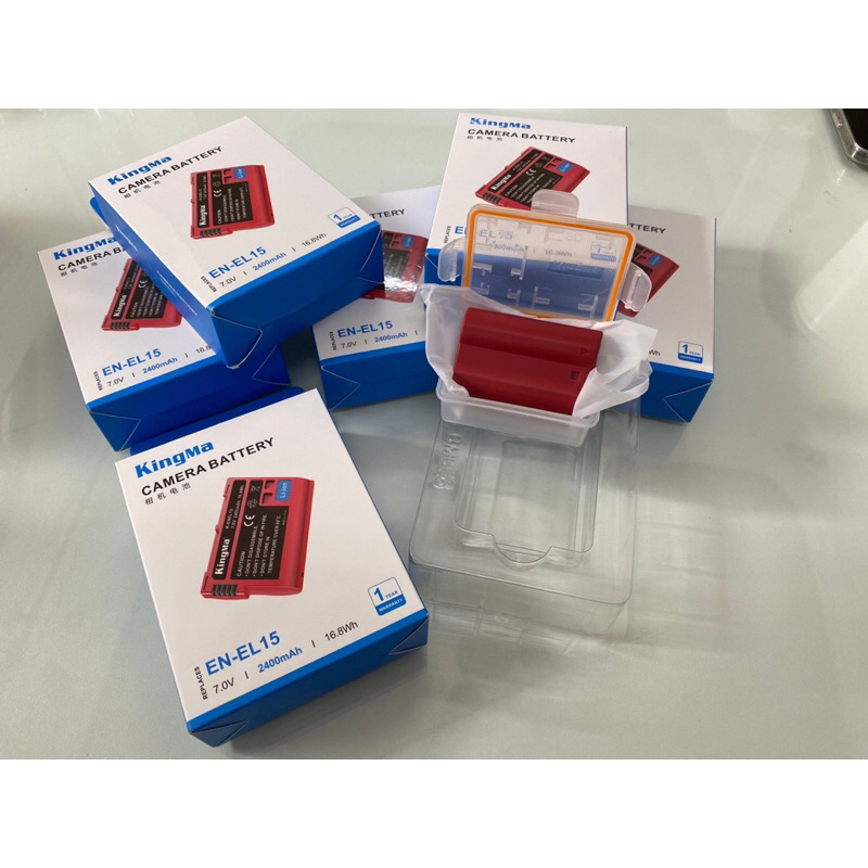 Bộ pin sạc EN-EL15 2400 mAh Nikon - Pin dung lượng cao cho máy ảnh NIKON