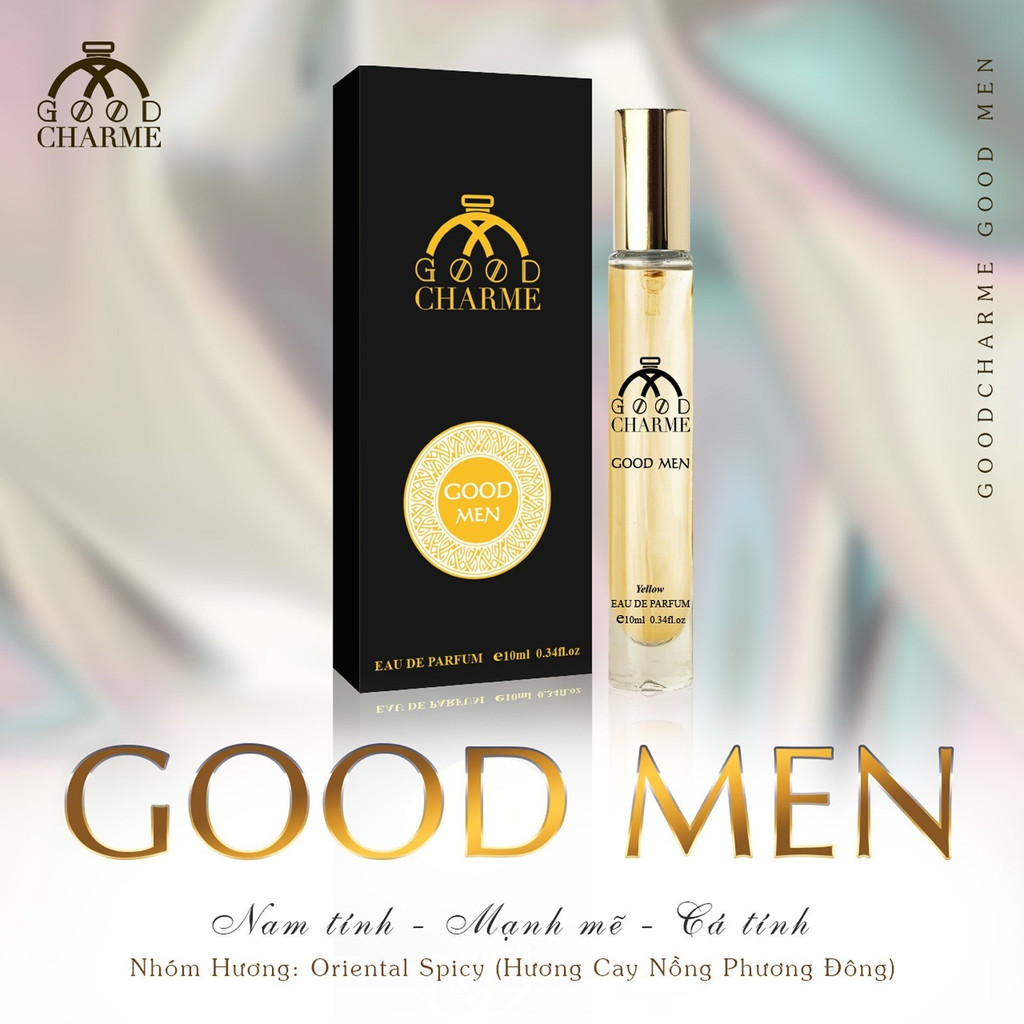 Nước Hoa Nam Good Charme Goodmen Vàng 10ml