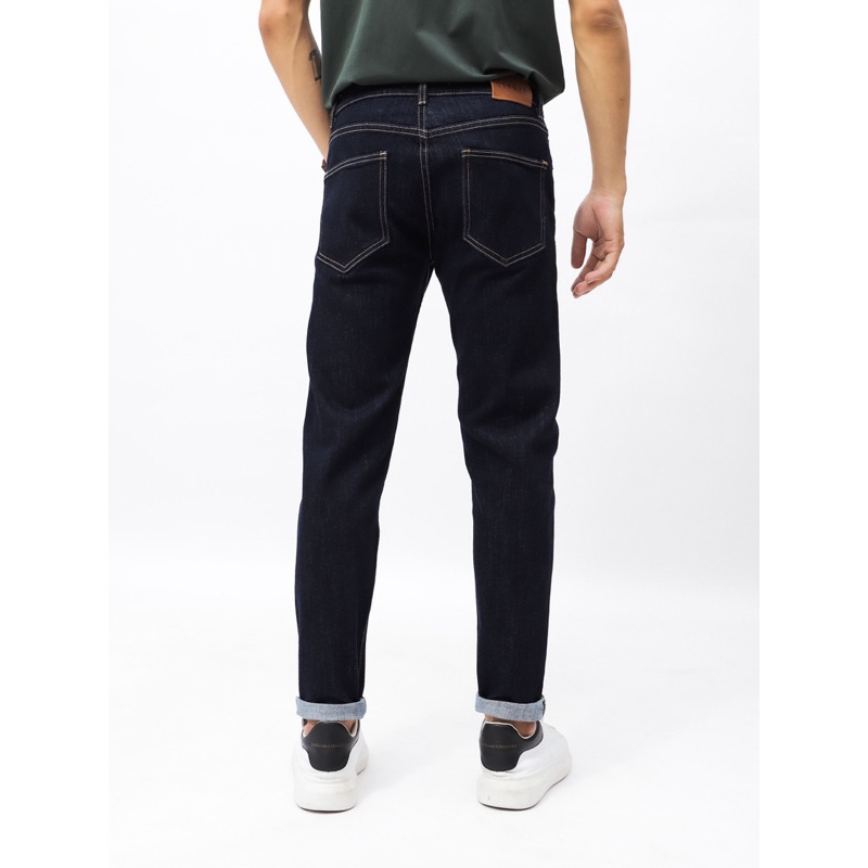 QUẦN BÒ - QUẦN JEAN - DEFOXX - MÀU INDIGO BLUE  - FORM SLIMFIT