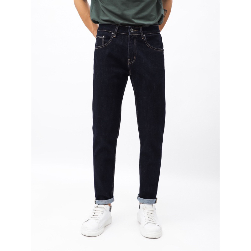 QUẦN BÒ - QUẦN JEAN - DEFOXX - MÀU INDIGO BLUE  - FORM SLIMFIT