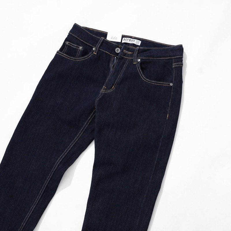 QUẦN BÒ - QUẦN JEAN - DEFOXX - MÀU INDIGO BLUE  - FORM SLIMFIT