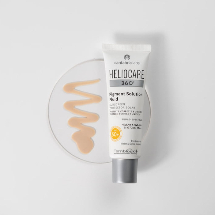 Kem chống nắng Heliocare 360 Pigment, Mineral, Water Gel, A R Emulsion 50ml