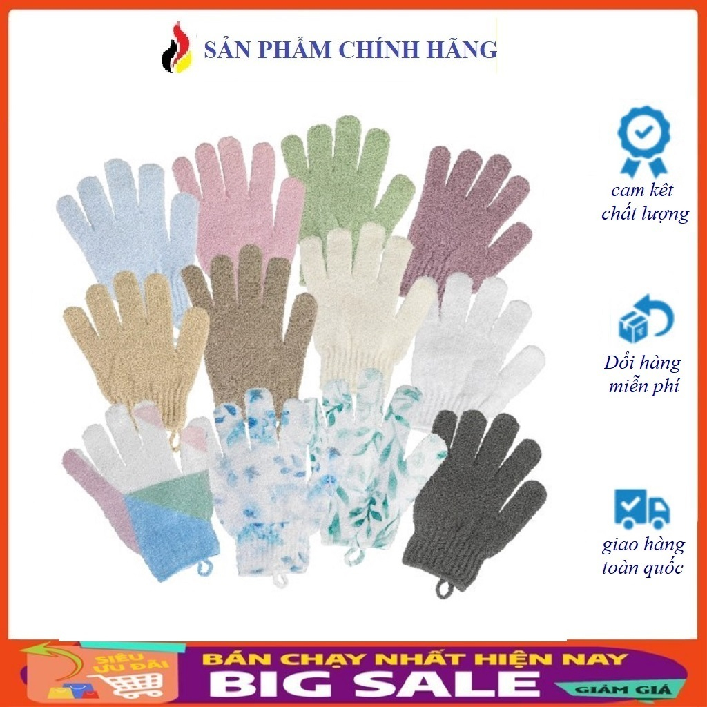 Găng tay tắm Ebelin Găng tay tắm massage Ebelin Đức giúp tẩy tế bào da chết một cách nhẹ nhàng