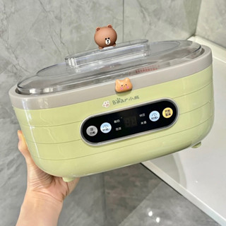 (HOẢ TỐC-SẴN) Máy làm sữa chua Bear SNJ-C10P2 kèm 8 cốc sứ làm sữa chua - Một Chút Xinh