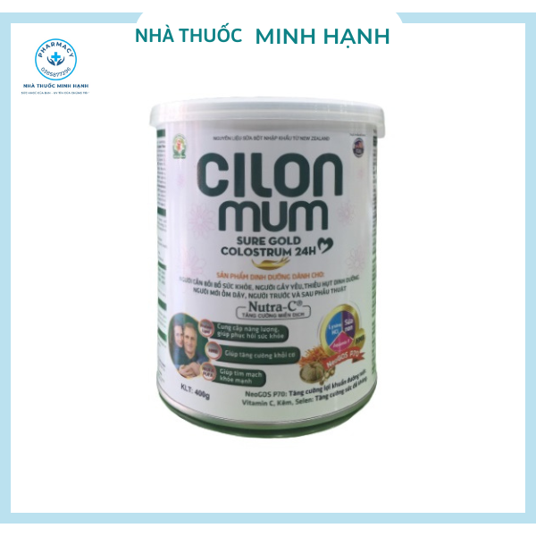 Sữa bột dinh dưỡng cho người ốm bệnh cilonmum sure gold
