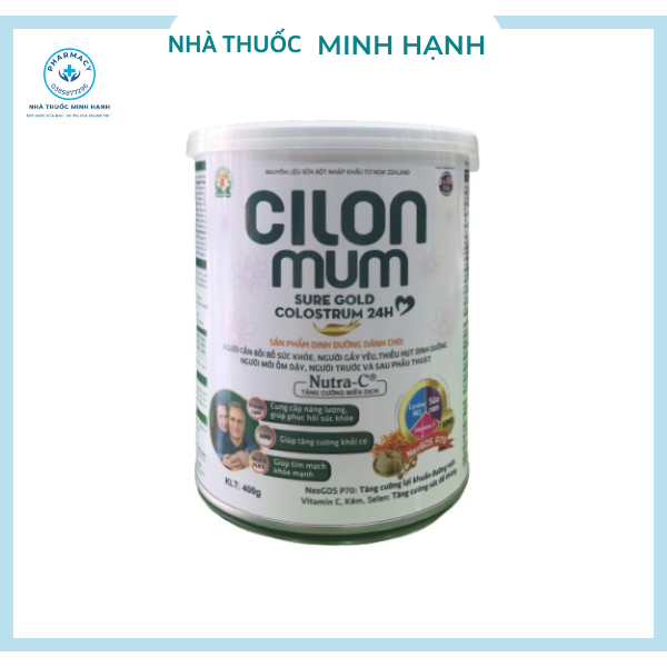 Sữa bột dinh dưỡng cho người ốm bệnh cilonmum sure gold (h/400gr)