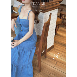 [Váy thiết kế] Váy bò tết dây siêu xinh