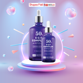 Serum tinh chất chống lão hoá cao cấp histolab egf complex ampolue 50% - giúp trẻ hoá da, dưỡng da