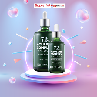 Tinh Chất Serum Dành Cho Da Mụn HISTOLAB Azulene Complex Ampoule 72% - Giúp Kiểm Soát Và Điều Tiết Bã Nhờn, Giảm Thâm