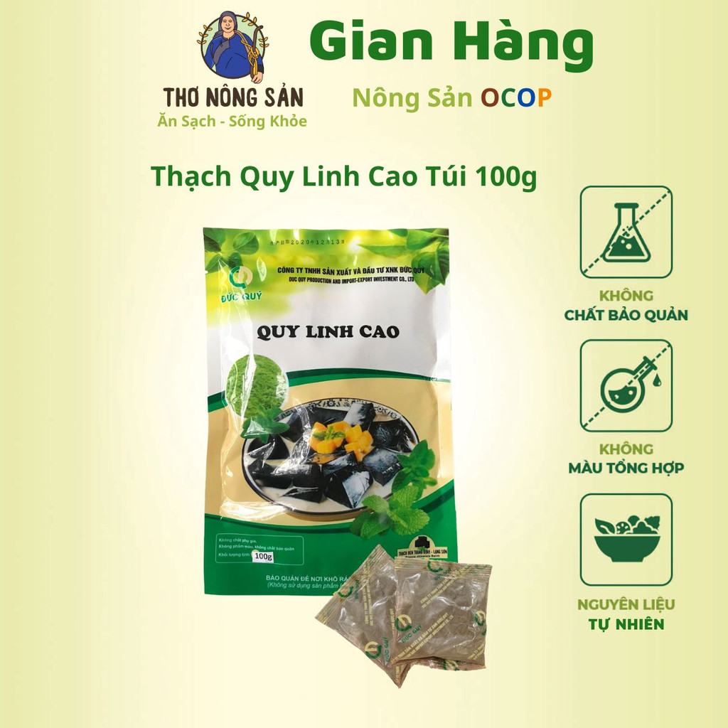 Bột Thạch đen  ĐỨC QUÝ