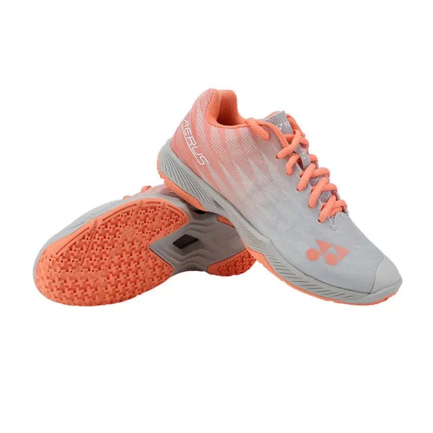 Giày cầu lông yonex AERUS AZ2 mẫu mới chuyên nghiệp màu ghi cam