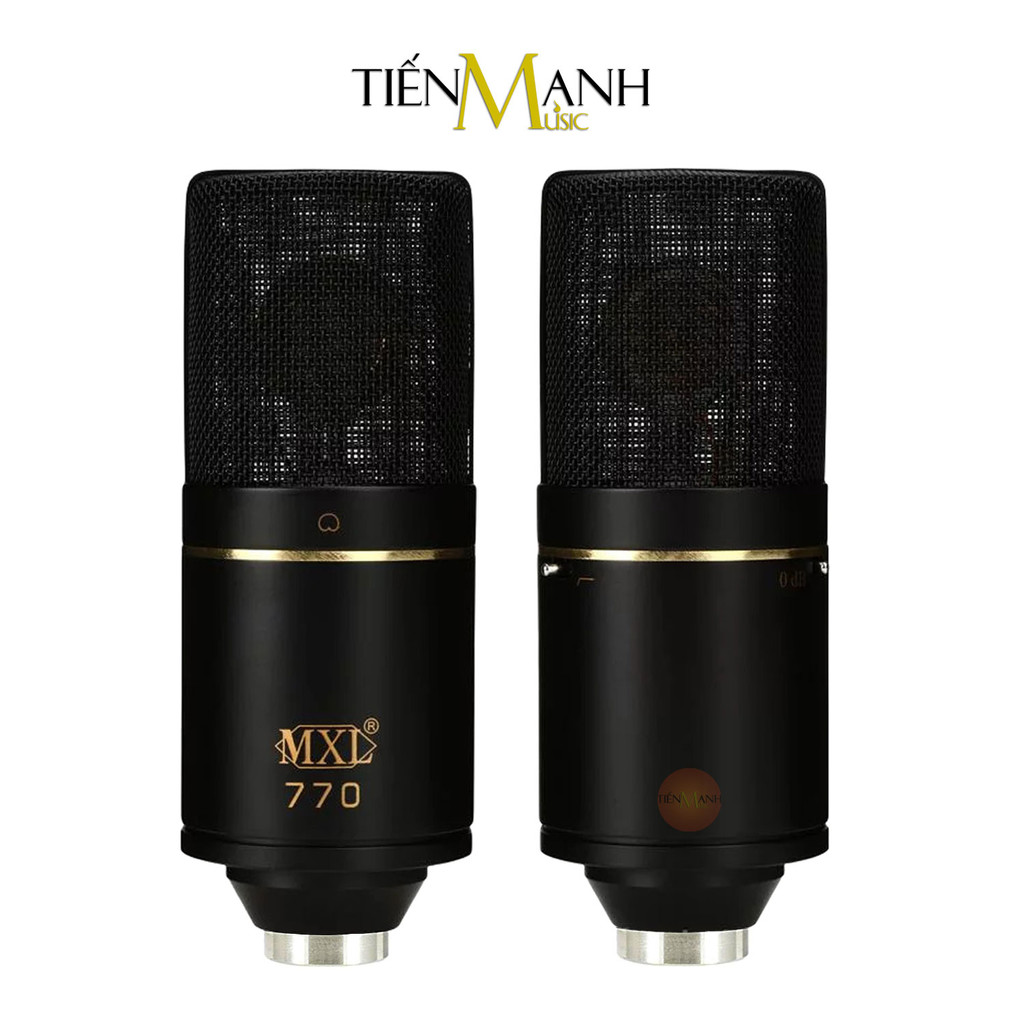 Micro MXL 770 Thu Âm Condenser Livestream Mic Phòng Thu Studio MXL770 Microphone Cardioid