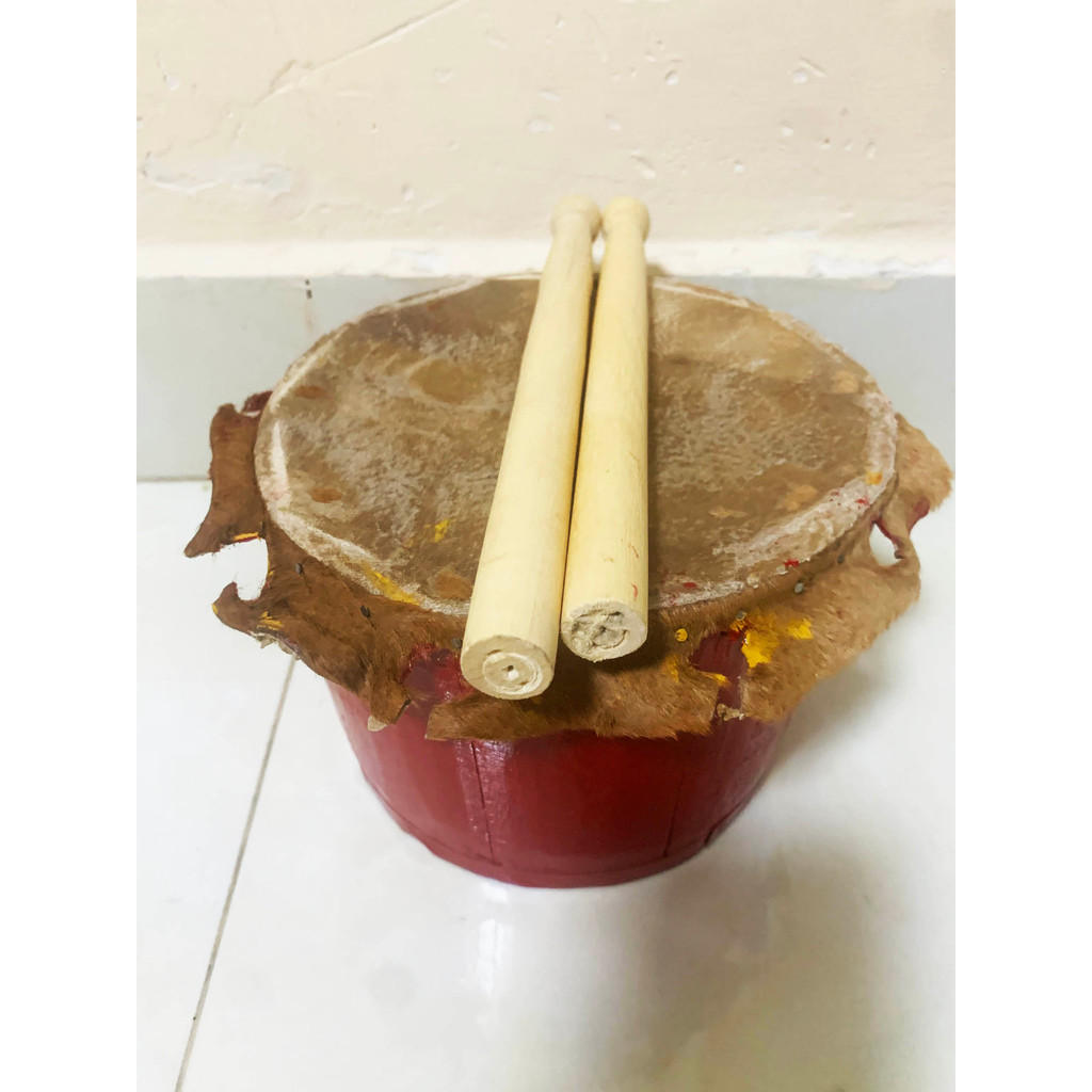 Đầu ông địa, trống da trẻ em cho bé,chơi ngày tết