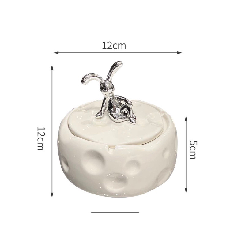 Gạt Tàn Thuốc Lá Bằng Sứ Decor