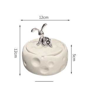Gạt Tàn Thuốc Lá Bằng Sứ Decor