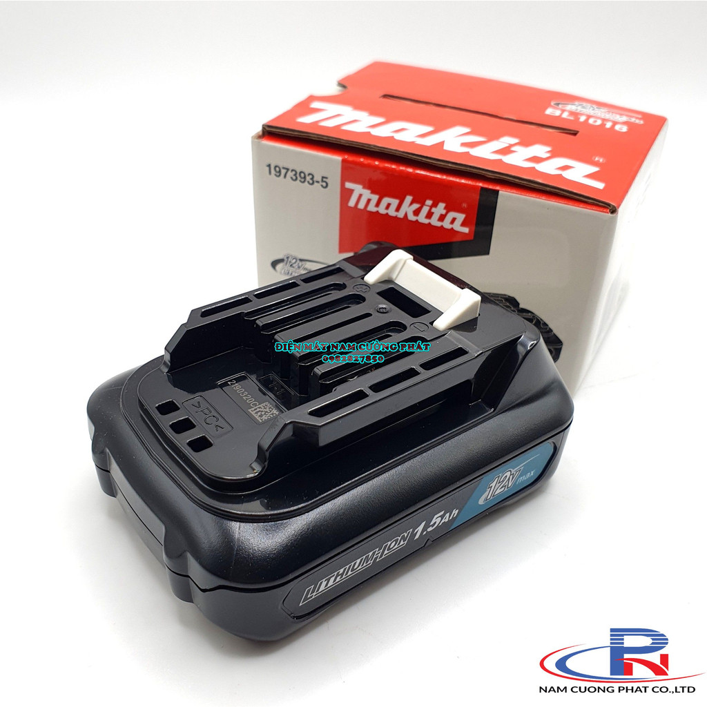 Pin 12v1.5Ah Makita BL1016 dùng cho các máy sử dụng pin 12v Max 197393-5