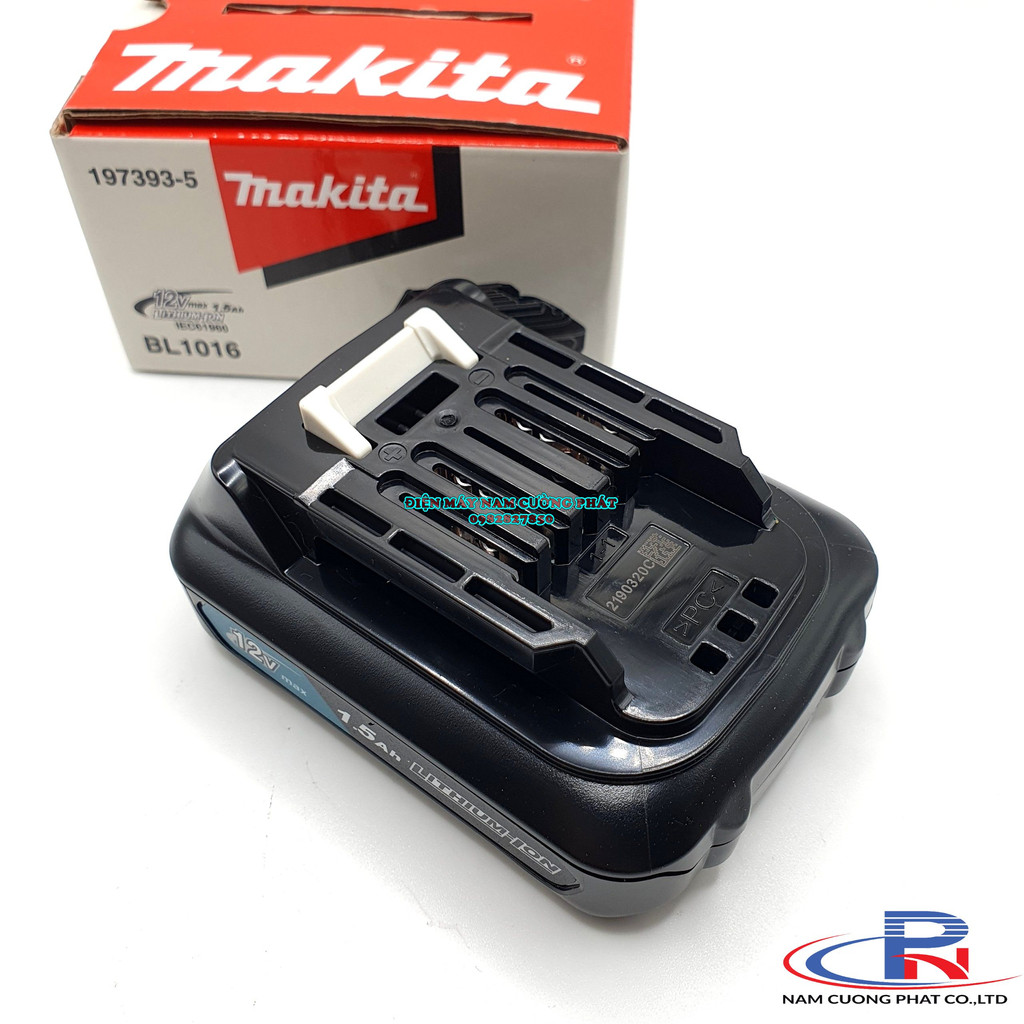 Pin 12v1.5Ah Makita BL1016 dùng cho các máy sử dụng pin 12v Max 197393-5