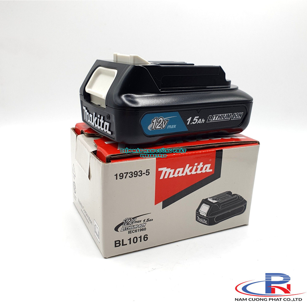 Pin 12v1.5Ah Makita BL1016 dùng cho các máy sử dụng pin 12v Max 197393-5