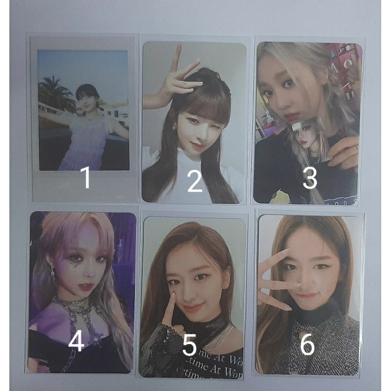 Card aespa, ive, red velvet, nmixx