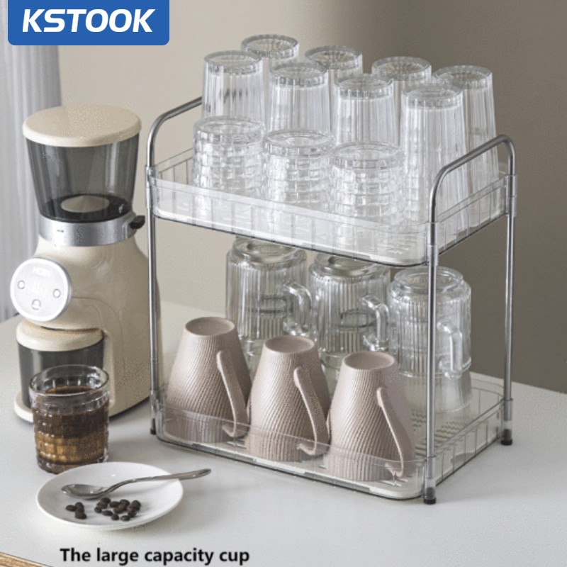 Kệ úp chén Acrylic Kệ úp chén phong cách sang trọng Lưu trữ đa năng, đa năng