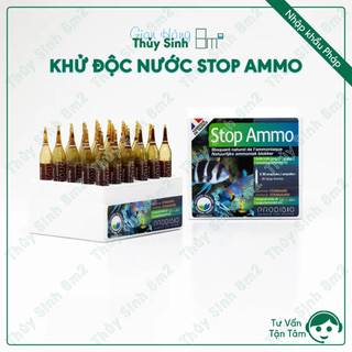 1 ống khử độc nước stop ammo prodibio | xử lý độc, cặn thải dơ hồ tép, hồ cá thủy sinh | 8m2