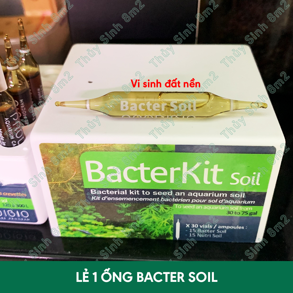 Bộ Vi Sinh Đất Nền Bacter Kit Soil Prodibio | Vi Sinh Cho Phân Nền Thủy Sinh | 8m2