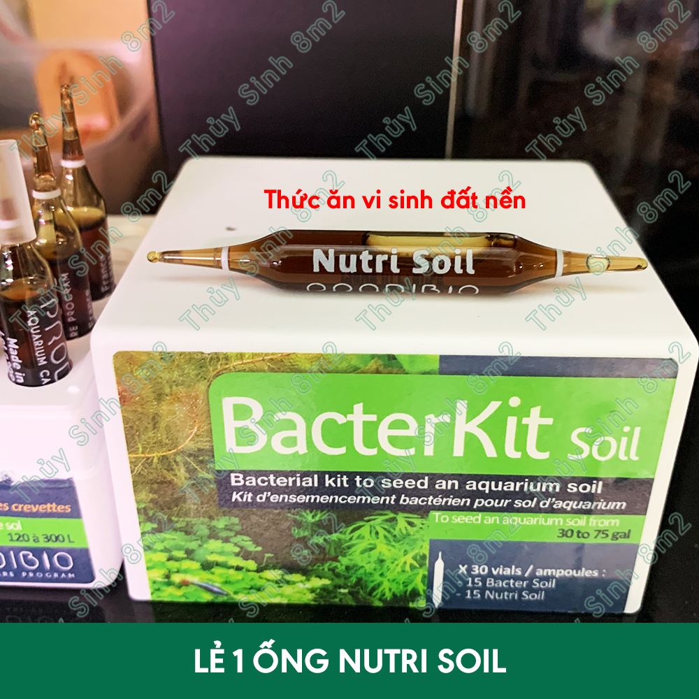 Bộ Vi Sinh Đất Nền Bacter Kit Soil Prodibio | Vi Sinh Cho Phân Nền Thủy Sinh | 8m2