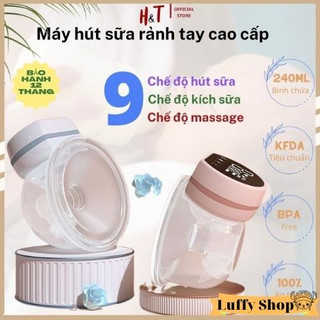 Máy hút sữa, máy vắt sữa điện đơn rảnh tay không dây Miss baby.Máy massage kích sữa thông minh 3 chế độ hút với 9 cấp độ