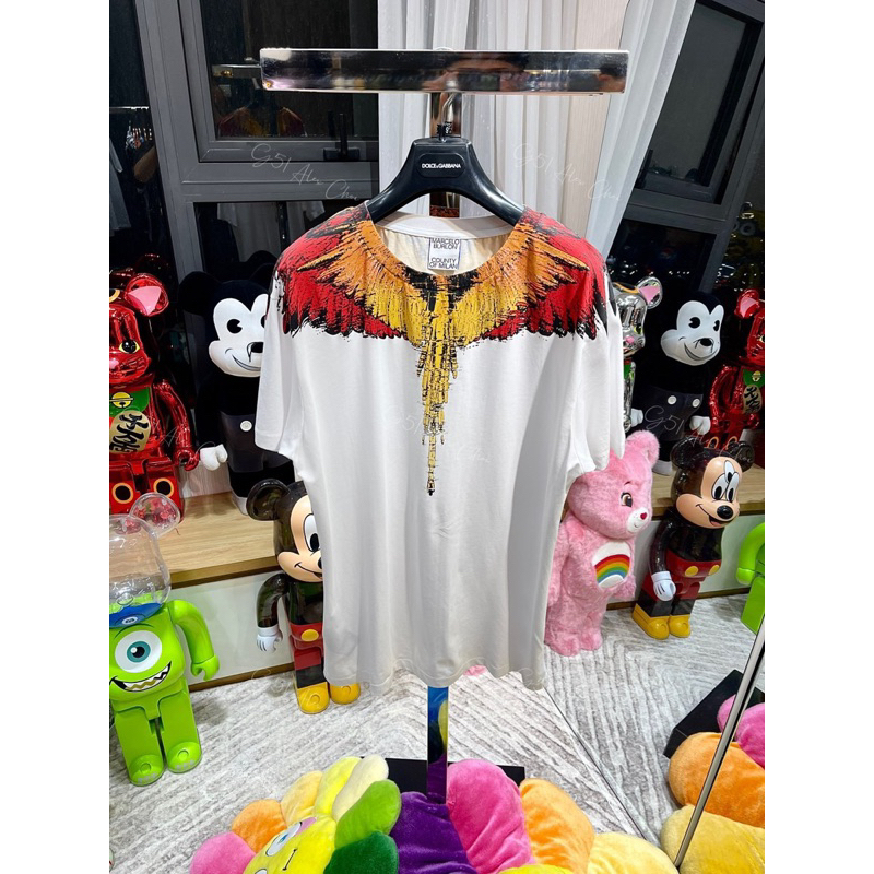 Áo thun - Marcelo Burlon - MB Phoenix Phượng hoàng lửa