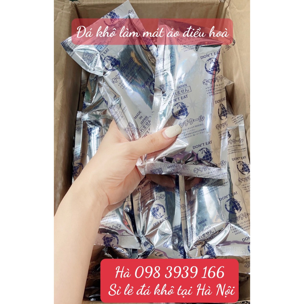 Túi Đá Khô Dạng Gel Giữ Nhiệt Vỏ Bạc Dùng Làm Mát Cho Áo Điều Hòa SỈ / LẺ - CÓ SẴN