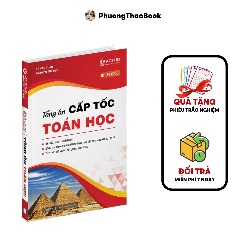 Sách - Tổng ôn cấp tốc môn Toán học ôn thi THPTQG