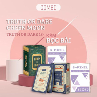 Combo Bộ Bài Truth Or Dare Green Moon Và Truth 18 Chơi Nhóm Bạn Bè THE KAS