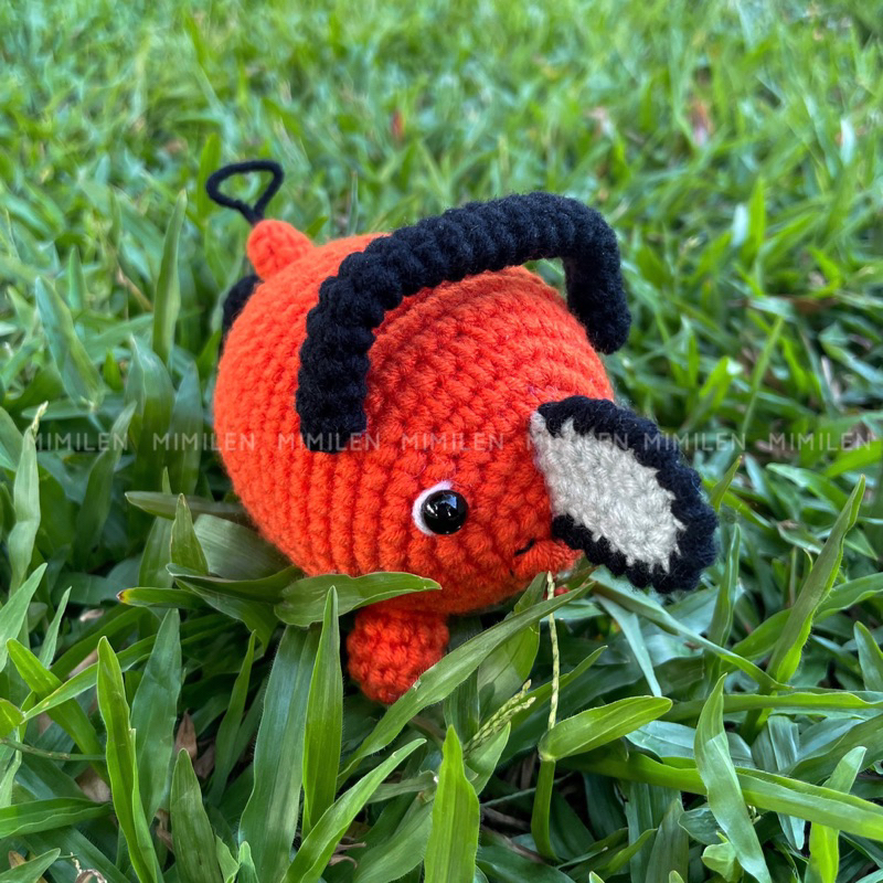 Quỷ cưa Pochita, thú bông cute trang trí