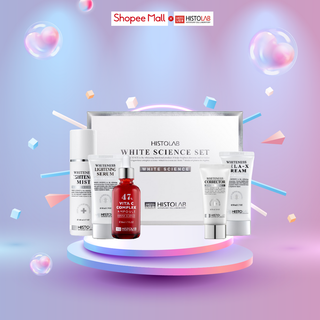 Bộ dưỡng trắng da chuyên sâu histolab white science set - giúp dưỡng sáng da căng mượt , mềm mịn