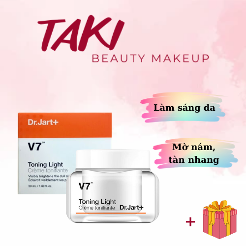 Kem Dưỡng Sáng Da Dr. Jart+ V7 Toning Light 15ml+50ml