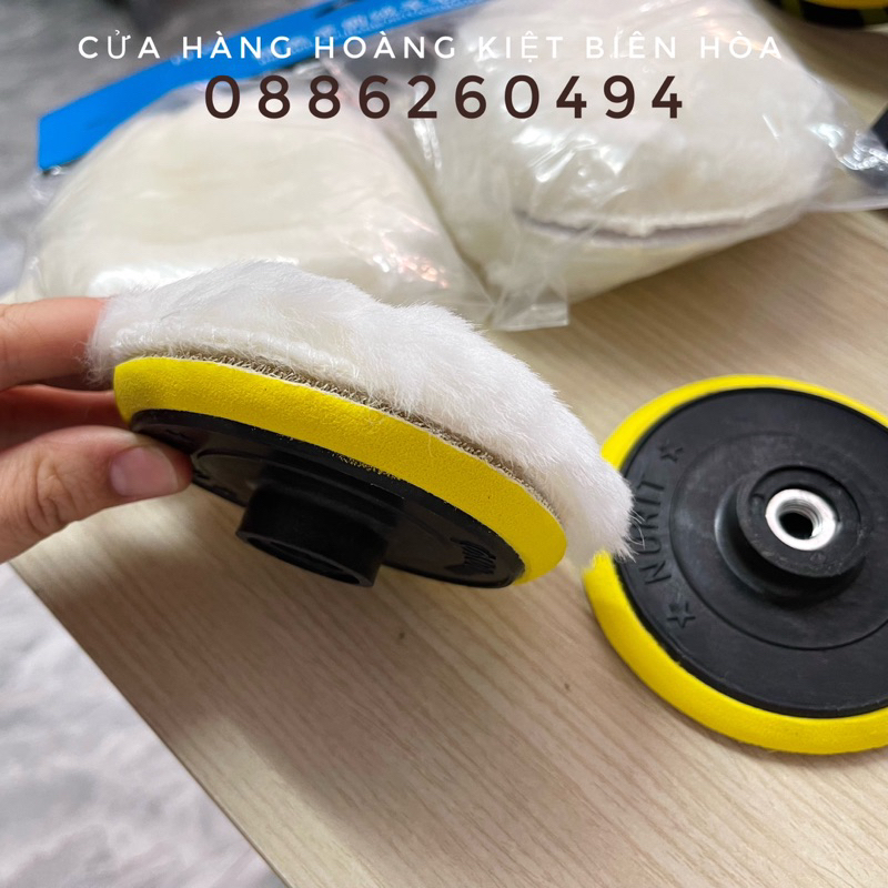 PHỚT LÔNG CỪU ĐÁNH BÓNG 4"/ 5" LOẠI DÀY/MỎNG