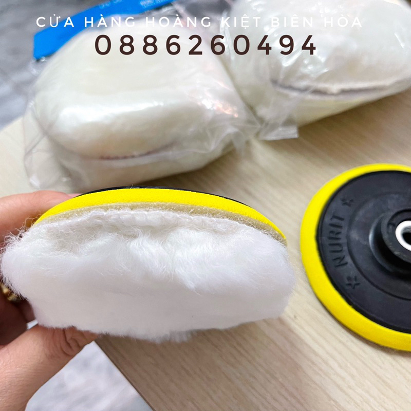 PHỚT LÔNG CỪU ĐÁNH BÓNG 4"/ 5" LOẠI DÀY/MỎNG