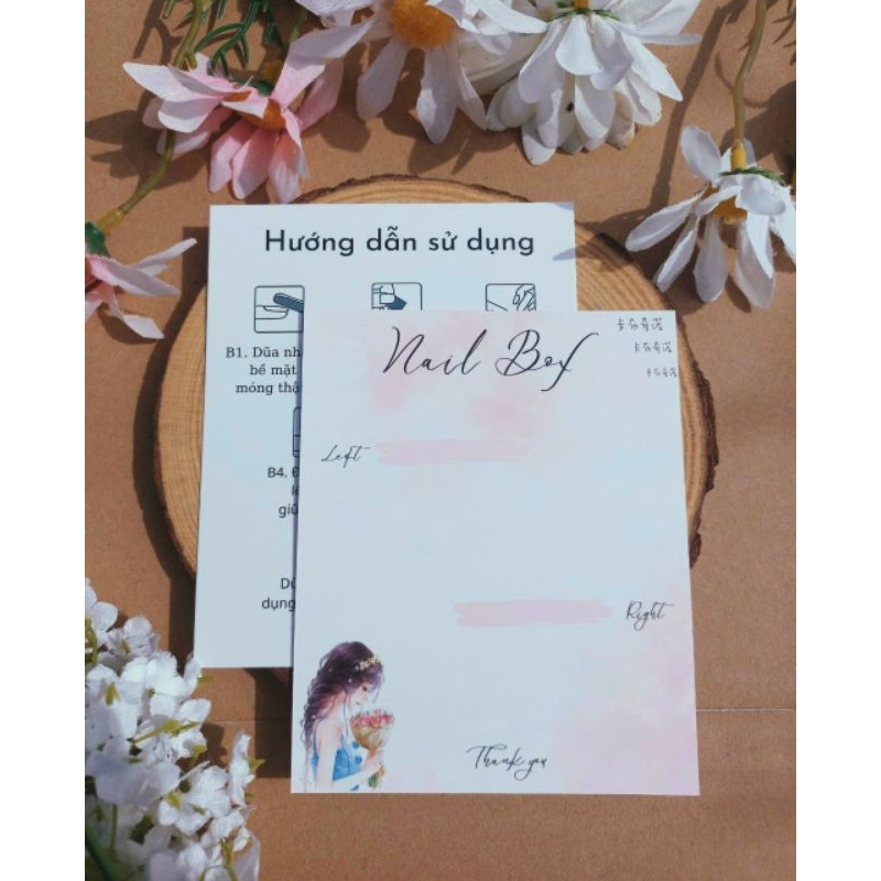 Combo thẻ,combo nail box 6 món
