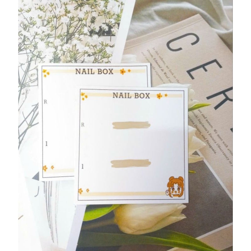 Combo thẻ,combo nail box 6 món