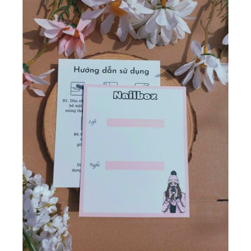 Combo thẻ,combo nail box 6 món