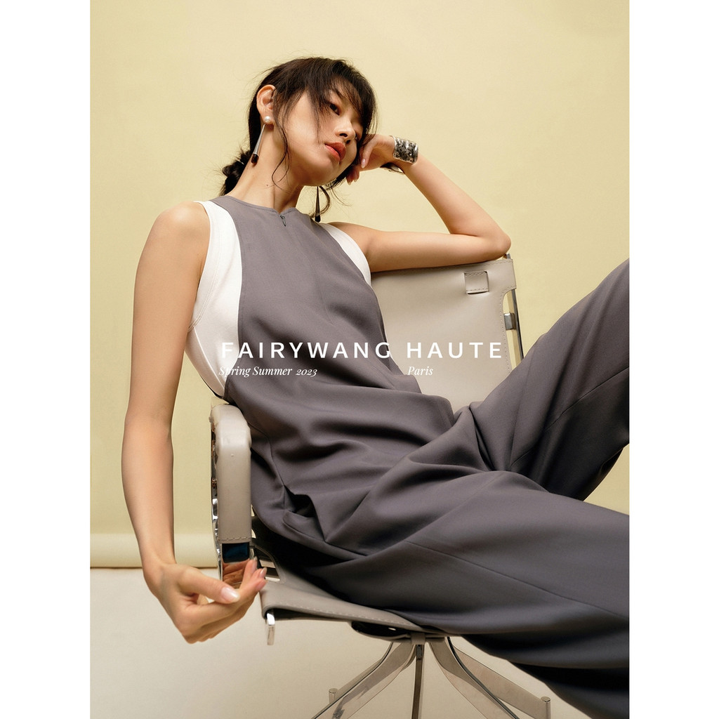 Jumpsuit áo liền quần không tay mẫu 23 thiết kế đơn giản cao cấp trẻ trung hàng QC SCC193 phong cách hiện đại sành điệu