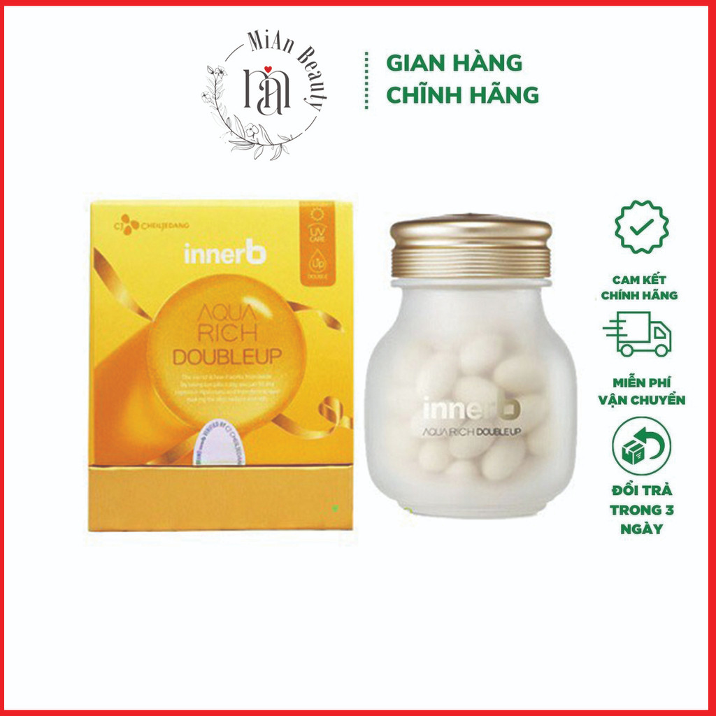 Viên Uống Cấp Nước Aqua Rich 70 Viên INNERB