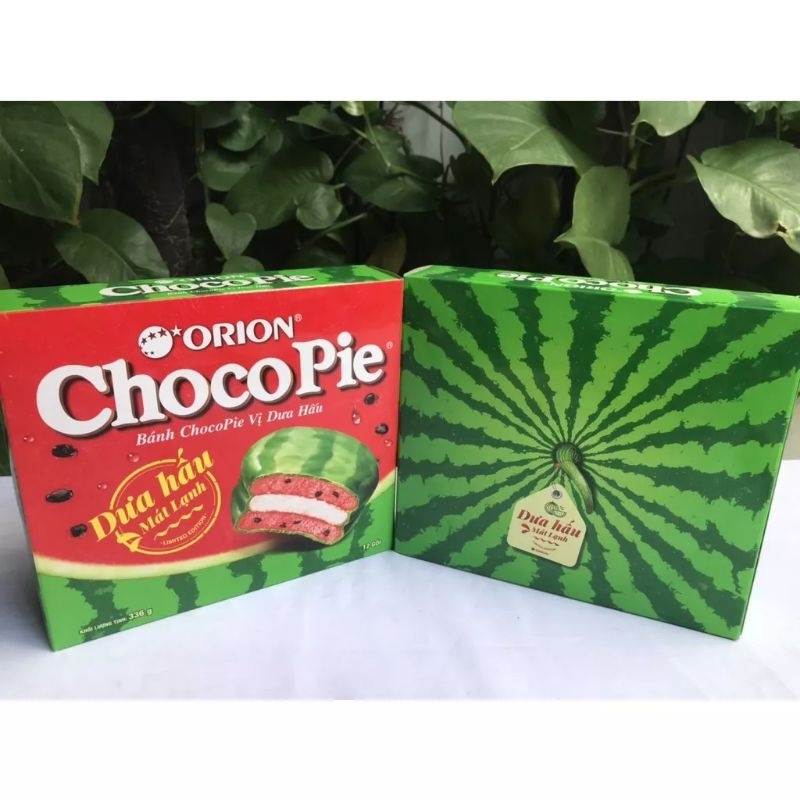 Chocopie orion dưa hấu mát lạnh