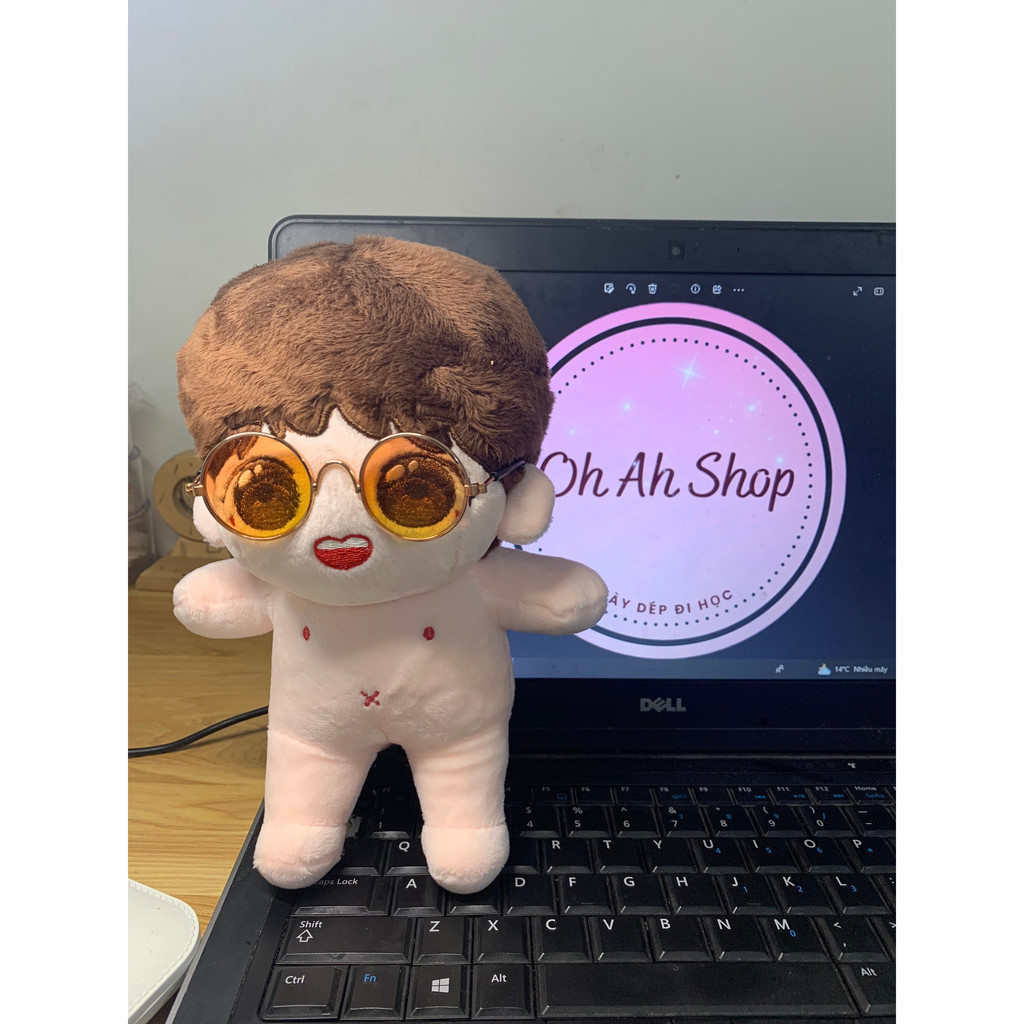 🍓 Kính Doll Mắt Tròn 8cm 10cm Kính Búp Bê Dễ Thương