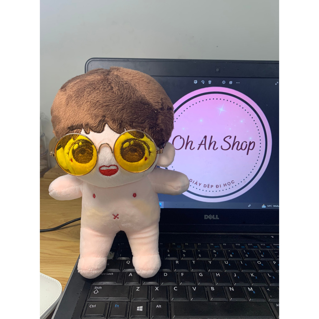 🍓 Kính Doll Mắt Tròn 8cm 10cm Kính Búp Bê Dễ Thương