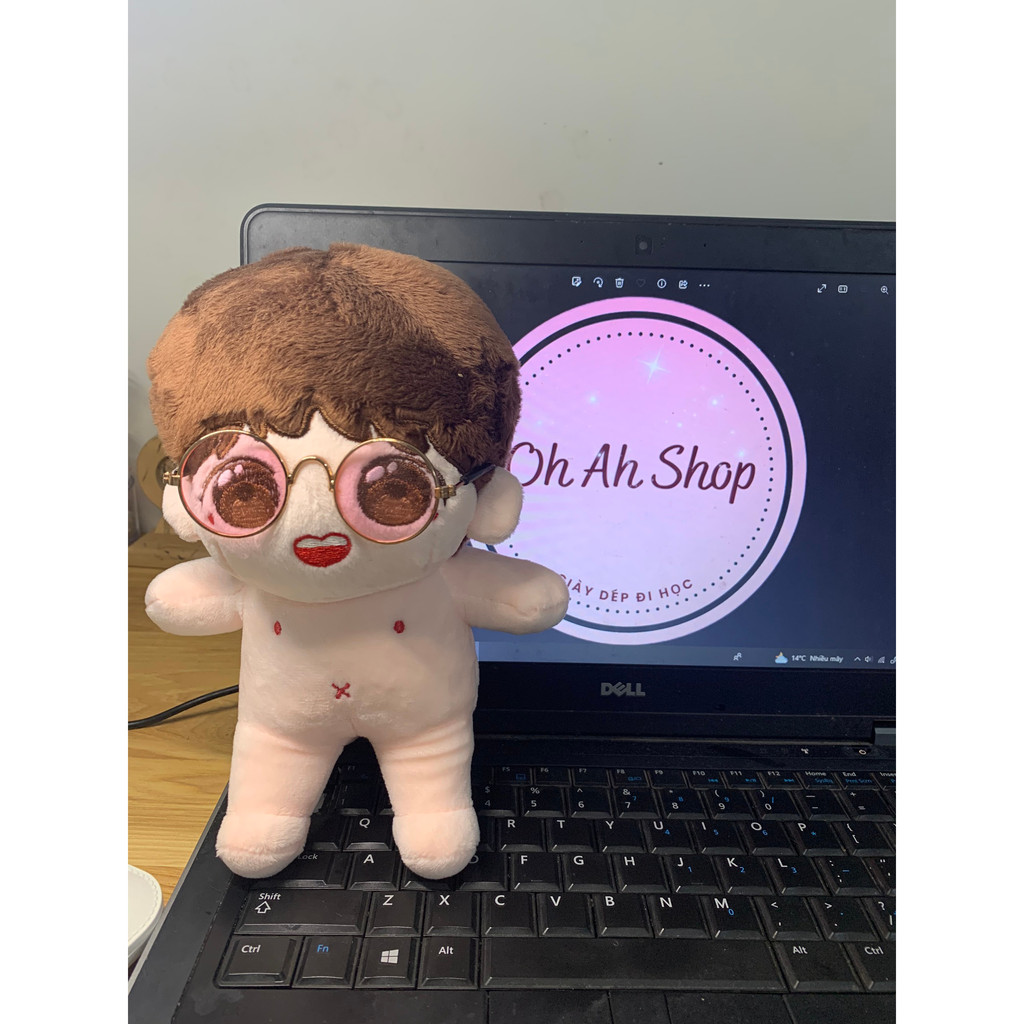 🍓 Kính Doll Mắt Tròn 8cm 10cm Kính Búp Bê Dễ Thương
