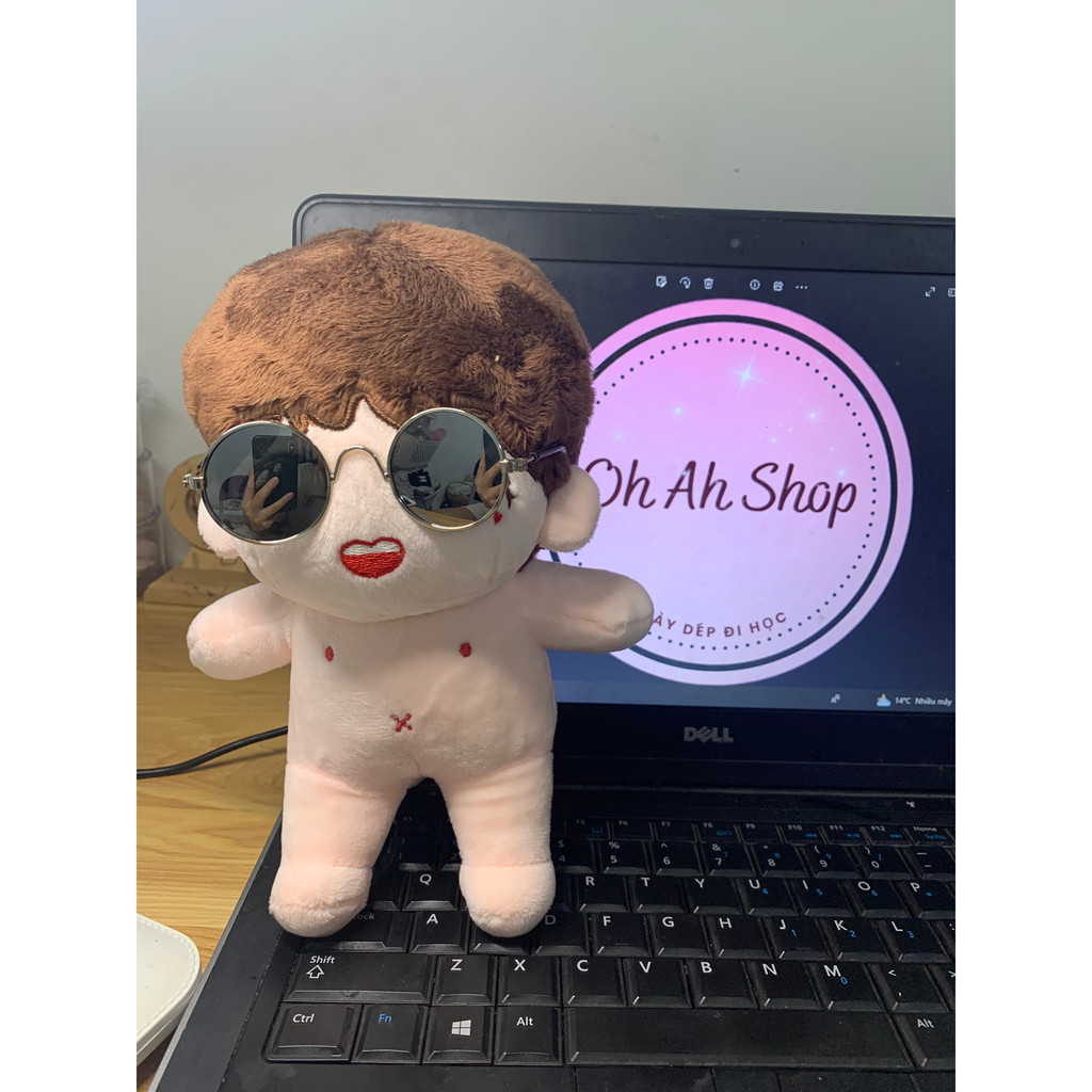 🍓 Kính Doll Mắt Tròn 8cm 10cm Kính Búp Bê Dễ Thương