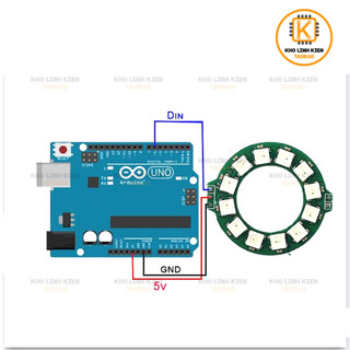 Module LED Neo Pixel 12 LED RGB