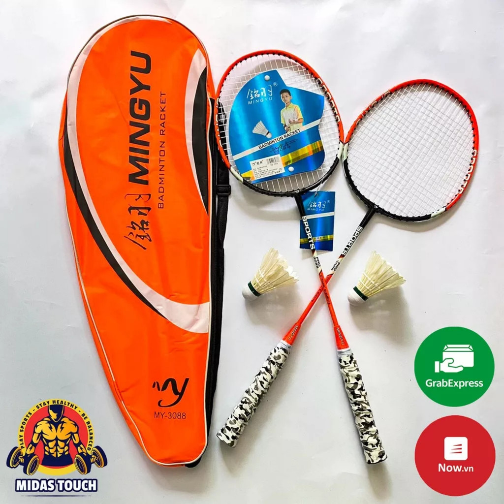Vợt Cầu Lông Giá Rẻ Tặng 2 Trái Cầu Kèm Bao Vợt có bảo hành