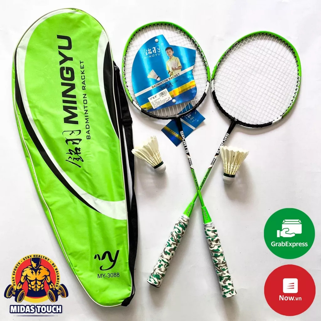 Vợt Cầu Lông Giá Rẻ Tặng 2 Trái Cầu Kèm Bao Vợt có bảo hành